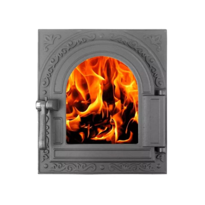 Дверка топочная ЛитКом ДТГ-11С «Очаг-2», со стеклом