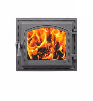 Дверка Везувий каминная 260 (Антрацит)