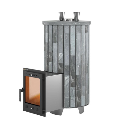 Печь для бани  Эверест "Steam Master 44 INOX" Ламель Талькохлорит, S-20