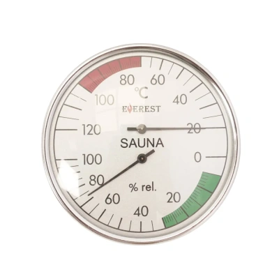 Термогигрометр EVEREST круглый, Ø12см (TG-32)