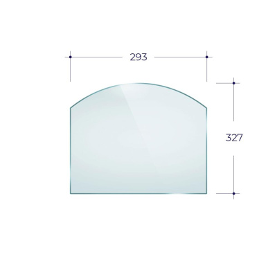 Стекло Везувий 280 (293*327) Арка