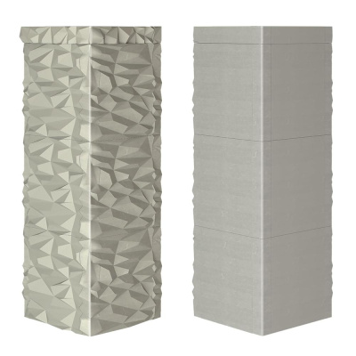 Облицовка дымохода Талькохлорит "Дюна 2"