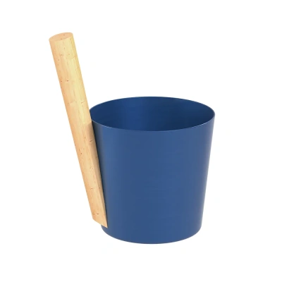 Шайка EVEREST 5л, алюминий BLUE (TG-47)