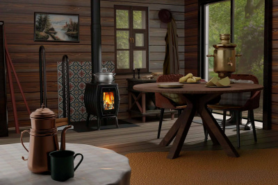 Отопительная печь Бахтинка