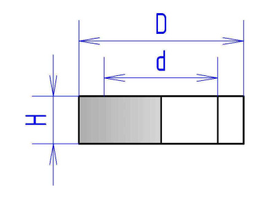 Заглушка верх 2ZB AISI 409 - Ø 150мм