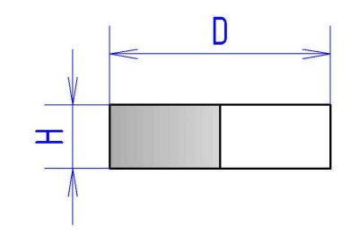 Заглушка низ 2ZH - ∅ 200 мм