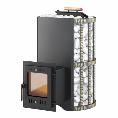 Везувий Скиф с закрытой каменкой Ковка (210) "М"