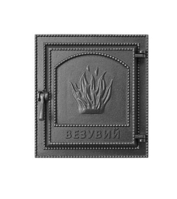 Дверка Везувий каминная 211 (Антрацит)