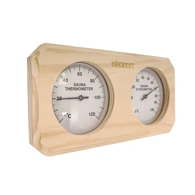 Термогигрометр EVEREST, кедр (TG-10)