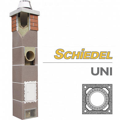 Керамический дымоход  Schiedel UNI одноходовой - Комплект