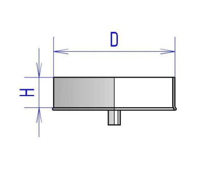 Кондесатосборник 2КНД - ∅ 120 мм