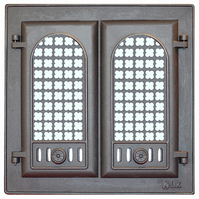 Дверца каминная LK 302 - 410х410  мм