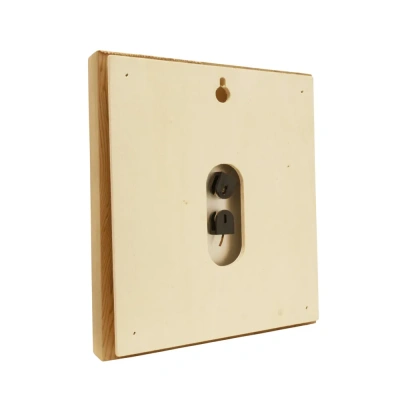 Термогигрометр EVEREST со вставками, кедр (TG-12)