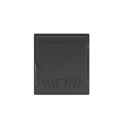 Дверь печная ASTON Антрацит