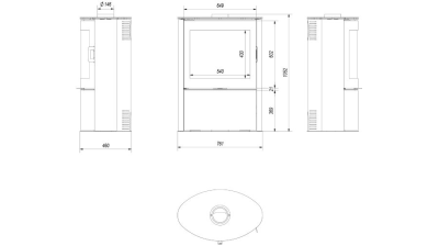 Kratki KOZA/AB/S/2/KAFEL/KREM сталь, кафель кремовый