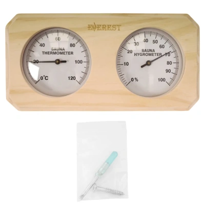 Термогигрометр EVEREST, кедр (TG-10)