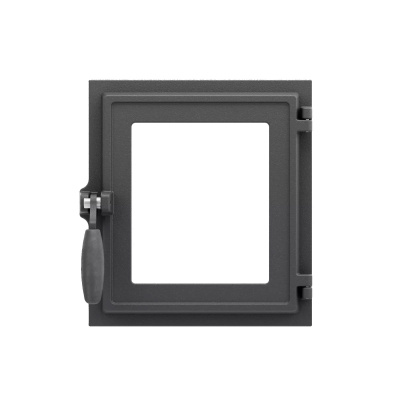 Дверка топочная ЛитКом ДТГ-4КС «Карелия», со стеклом