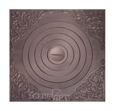 Плита под казан ТехноЛит 07 520х520 ф400