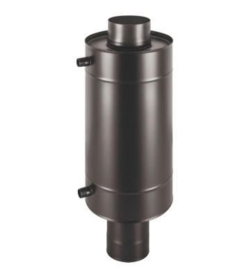 Теплообменник BLACK 12л на трубе д.115 штамп. (AISI 439)