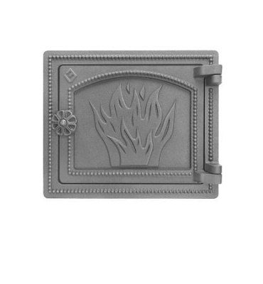 Дверка Везувий печная ДТ-3 (не крашенная)