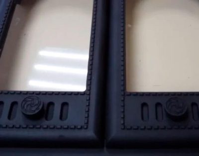 Дверка топочная каминная ДК-8С «Горница-2», со стеклом