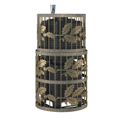 Печь для бани Эверест "Легкий пар Профи" Ковка Б/В (закрытая каменка из нерж. стали)