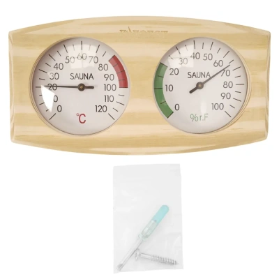 Термогигрометр EVEREST "Modern", сосна (TG-14)