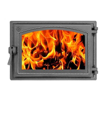 Дверка Везувий каминная 230 (Антрацит)