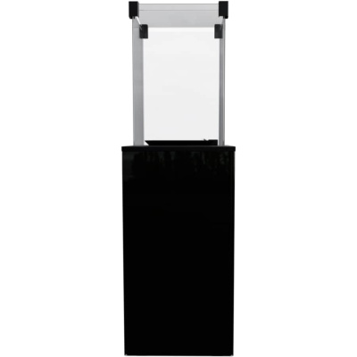 Уличный газовый обогреватель Kratki PATIO/M/G31/37MBAR/CZ (уличный) - черное стекло, с ручным управлением , мошщность 8,2 кВт