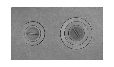 Печная плита ЛитКом П2-3 (710х410х20 мм)