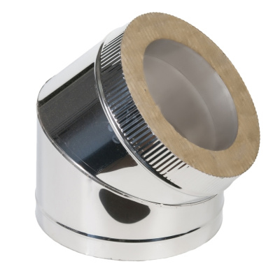 Отвод 2ОТ 45 AISI 409 - Ø 150мм