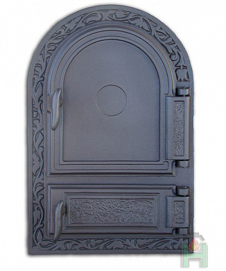 Дверца глухая правая с зольником DW10 - 1510 - 410х245х35  мм