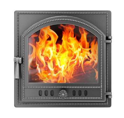 Дверка Везувий каминная 205 (Антрацит)