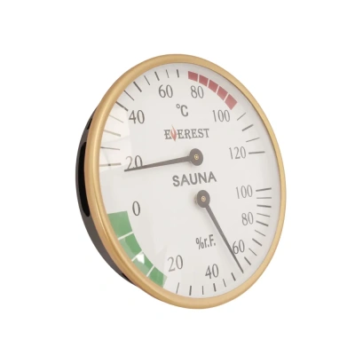 Термогигрометр EVEREST круглый, Ø10см (TG-33)
