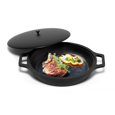 Сковорода чугунная Везувий 6л Ø 380мм