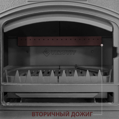 Печь-камин Везувий KZ-14Р "Антрацит"