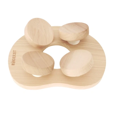 Подголовник EVEREST 4-точечный, кедр (TG-19)