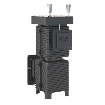 Печь для бани Эверест "Легкий пар Профи" под обкладку (закрытая каменка из нерж. стали)