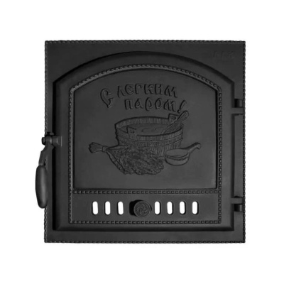 Дверка топочная каминная ДКГ-7, «С лёгким паром!»