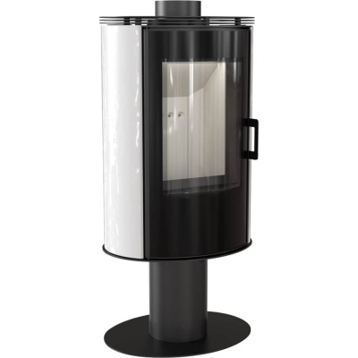 Kratki KOZA/AB/S/N/O/GLASS/ KAFEL/BIALY (сталь, кафель белый, поворотная