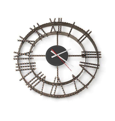 Часы кованные Везувий 2B