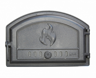 Дверца топочная герметичная глухая LK 322 - 410х180/250  мм